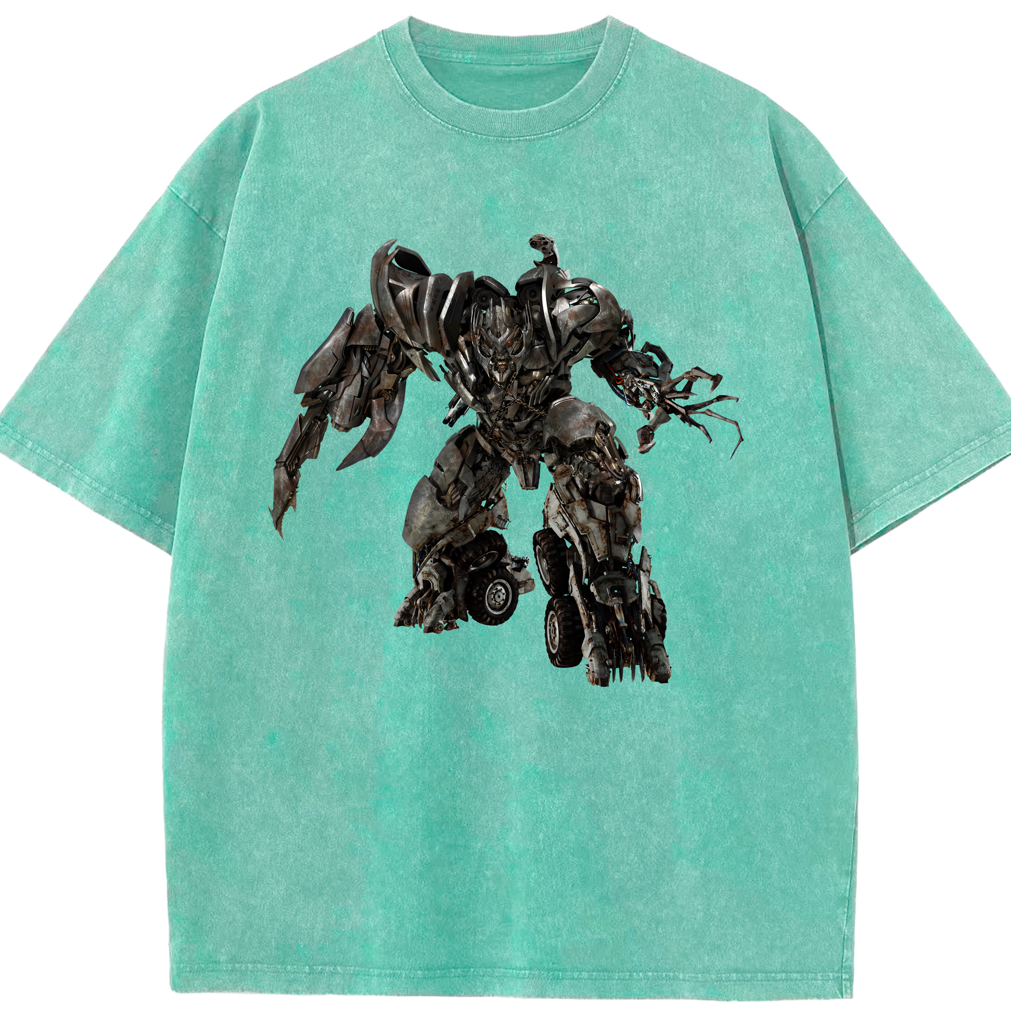 （画像用） Transformers トランスフォーマー 綿100% ヴィンテージ風 半袖Tシャツ（フロントプリント）